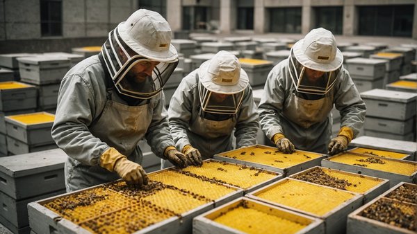 Installation de ruches en entreprise : une action concrète pour sauvegarder les abeilles